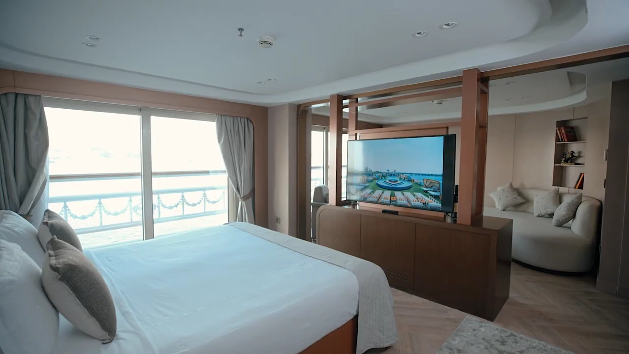 Cabin aboard the Sonesta St. George I Nile Cruise Ship Nile cruise